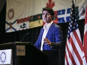 Habla el primer ministro Justin Trudeau