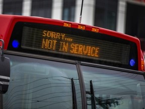 Un autobús TTC en Toronto es el 6 de agosto de 2024.
