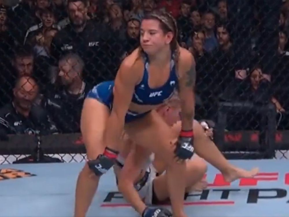 UFC's Ailin Perez goes viral for twerking in opponent’s face Toronto Sun