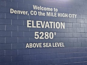 Mile-high notice for Denver Broncos opponents