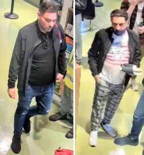 La policía de Toronto publicó imágenes de dos sospechosos buscados por robos dirigidos a víctimas de edad avanzada.