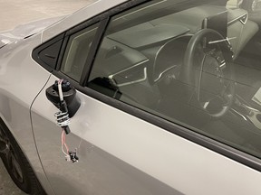 Provincial police are investigating a series of rock-throwing incidents that have led to vehicles being damaged.