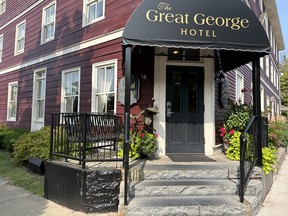 The Great George Hotel is a historic property in the heart of Charlottetown. IAN SHANTZ/TORONTO SUN