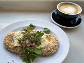 The egg in a hole at Tatte Bakery & Cafe is delicious. IAN SHANTZ/TORONTO SUN