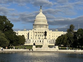The U.S. Capitol strikes an imposing figure. IAN SHANTZ/TORONTO SUN