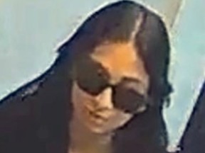 An unidentified suspect sought by Toronto Police.