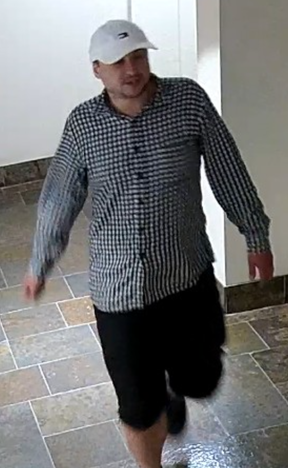 An image from Toronto Police of a man sought in an Aug. 8, 2024 home invasion robbery and assault in East York.