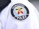 The Toronto Police logo is seen on July 24, 2024.
