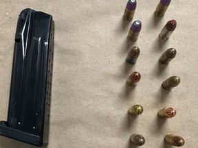 Ammunition seized by Toronto Police.