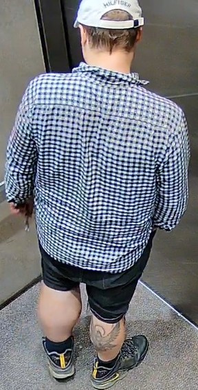 An image from Toronto Police of a man sought in an Aug. 8, 2024 home invasion robbery and assault in East York.