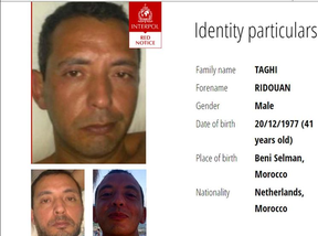 INTERPOL RED NOTICE