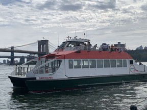 Took the Liberty Super Express with Circle Line Sightseeing Cruises and it was the best 50 minutes ever. (Jane Stevenson/Toronto Sun)