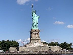 The Statue of Liberty in all her glory courtesy of the Liberty Super Express with Circle Line Sightseeing Cruises. (Jane Stevenson/Toronto Sun)