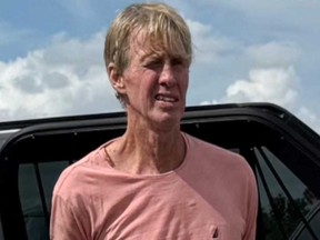 In this handout image released on September 16 by the Martin County Sheriff's Offfice shows Ryan Wesley Routh following his arrest in Martin County, Florida on Sept. 15, 2024.
