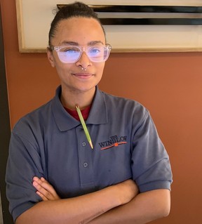 Z.Z. Langston does not like either candidate. Like a lot of other Okies she is too busy working and taking care of her child to invest too much in the election. BRAD HUNTER/ TORONTO SUN