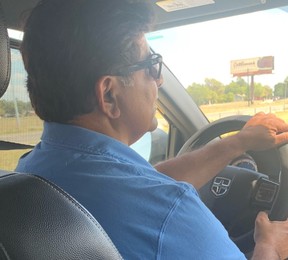 Cab driver Muhammad Hussain, 56, is voting for Trump this election. BRAD HUNTER/ TORONTO SUN