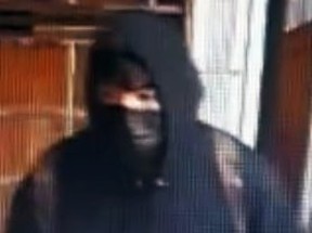 Suspect sought by police in a retail robbery investigation. TORONTO POLICE HANDOUT