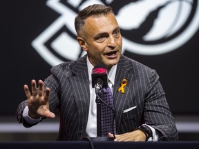 Toronto Raptors head coach Darko Rajakovic speaks on Scotiabank Arena's Media Day.