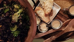 The winter kale salad is prepared tableside at Smith and River in downtown Reno. SARA SHANTZ PHOTO