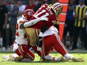 সান ফ্রান্সিসকো 49ers ওয়াইড রিসিভার ব্র্যান্ডন আইয়ুক