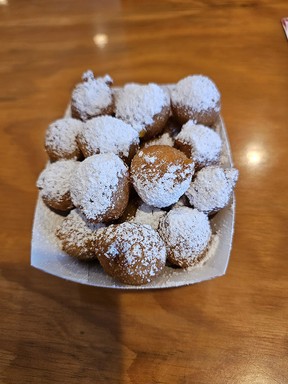 Pop one of these corn fritters in your mouth and prepare to be amazed at Dixie Crossroads restaurant in Titusville, Florida. These crunchy, sweet, little nuggets are similar to a hush puppy. Laura Shantora Nelles/Toronto Sun