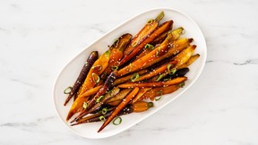 Zanahorias Glaseadas Con Gochujang