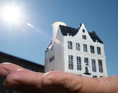 KLM Delft Blue House no. 104 in. Bryan Passifiume/Toronto Sun