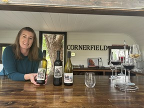 Carrie Durand and her husband Adam own Cornerfield Wine Co. IAN SHANTZ/TORONTO SUN