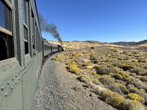 The V&T Railway steam train runs between Carson City and Virginia City, offering scenic and old-time fun. IAN SHANTZ/TORONTO SUN