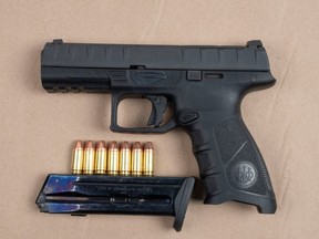 Peel Regional Police said two people were arrested last week and a firearm seized following a shooting in Mississauga last month.