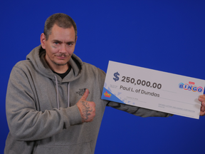 Top Stories Tamfitronics Lottery winner Paul Lowery of Dundas