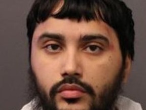 Pictured in this York Regional Police photo is Axel Diaz, 23, of Toronto. He and Keyon Grenade, 22, of Toronto, is charged with robbery with a firearm, disguise with intent, two counts of property obtained by crime, and weapons dangerous.