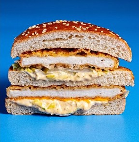 The Chicken Big Mac.