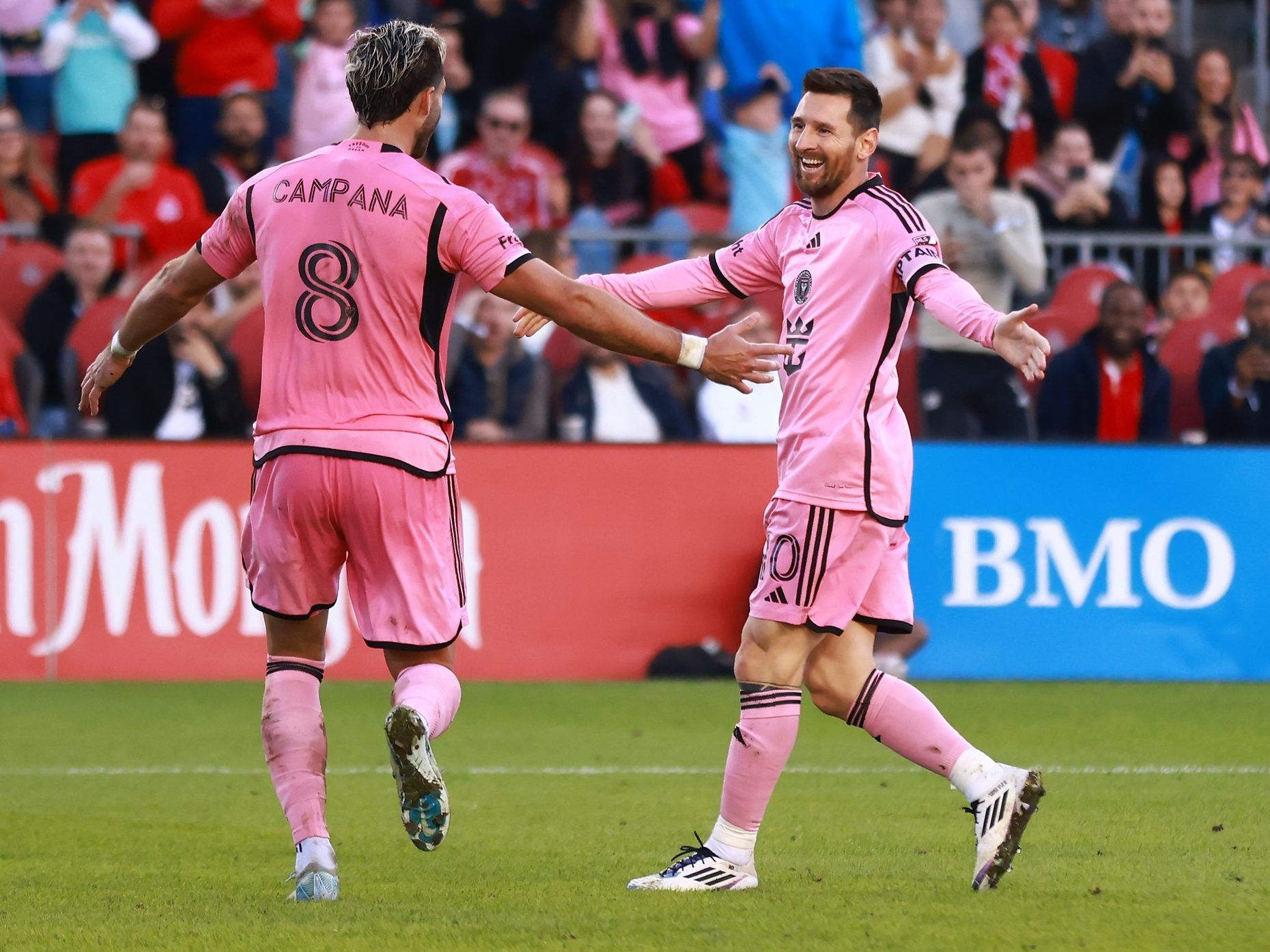 Messi comes on in the second half and Miami scores late winner in Toronto