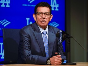 Den tidigare Los Angeles Dodgers-pitchern Fernando Valenzuela