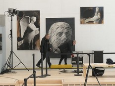 The Museum of Modern Art in the Polish capital is seen on Thursday, Oct. 24, 2024, in Warsaw, Poland.