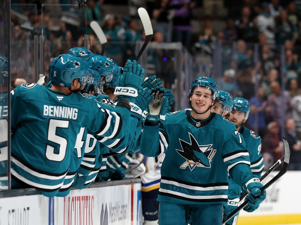 Rookie Macklin Celebrini Scores In His Hyped Debut For San Jose Sharks ...