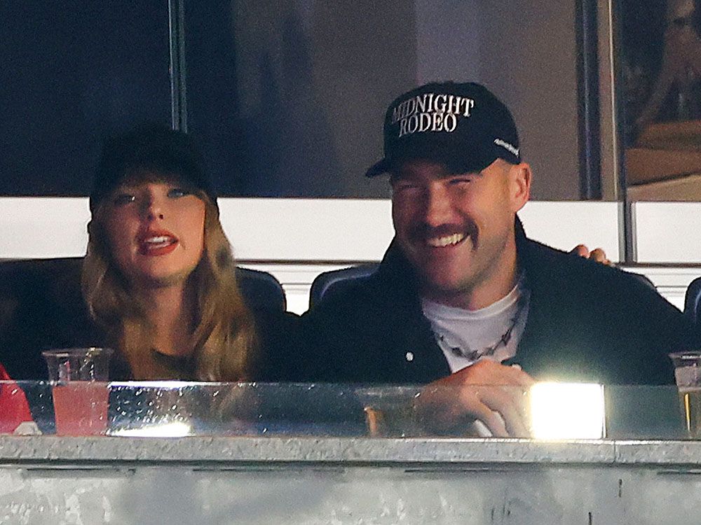 Taylor Swift and Travis Kelce attend Game 1 of ALCS at Yankee Stadium