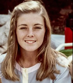 THREESOMES: Joanne Curtis lounged topless around the family pool.