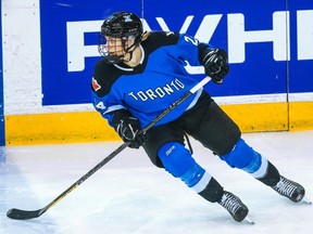 Toronto’s Natalie Spooner skates