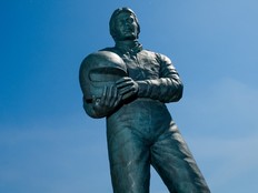 A statue of Canadian motorsports legend Gilles Villeneuve was stolen earlier this month.