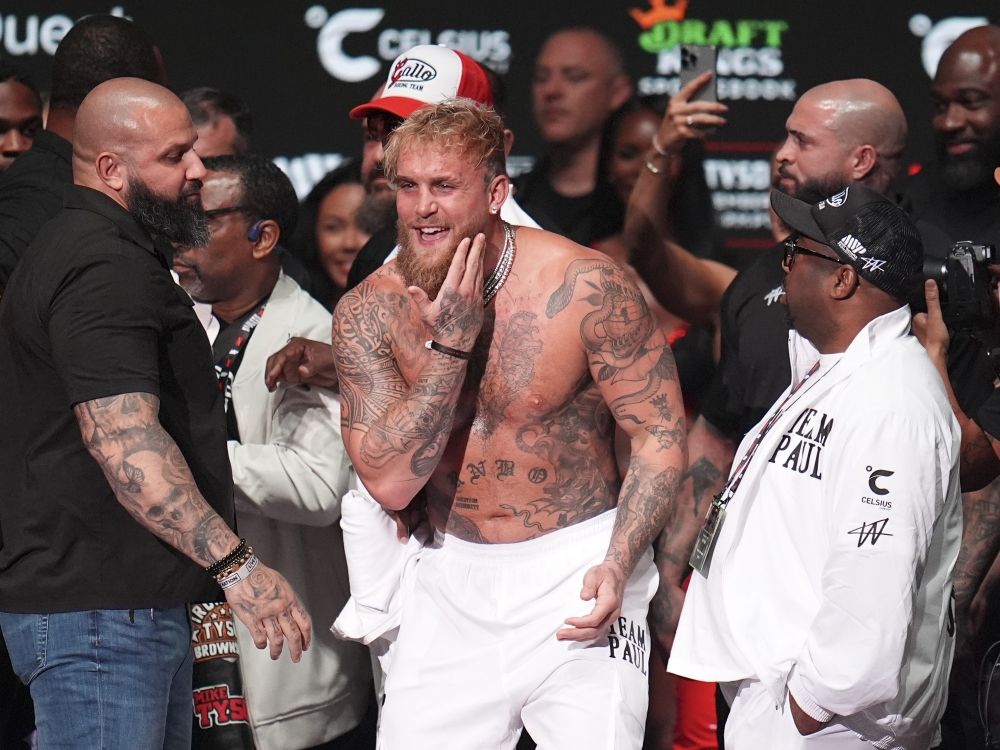 Why Mike Tyson slapped Jake Paul at weigh in for huge fight | Toronto Sun