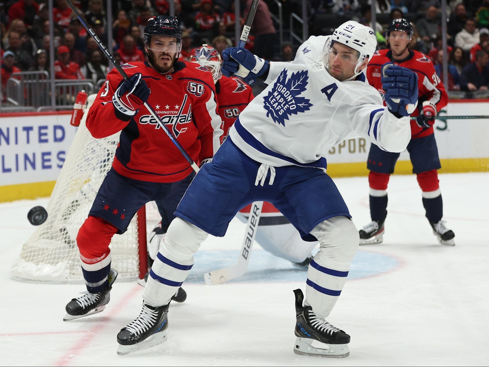 New-look Maple Leafs come back for overtime stunner in Washington