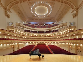 The Isaac Stern Auditorium/Ronald O. Perelman Stage at Carnegie Hall.