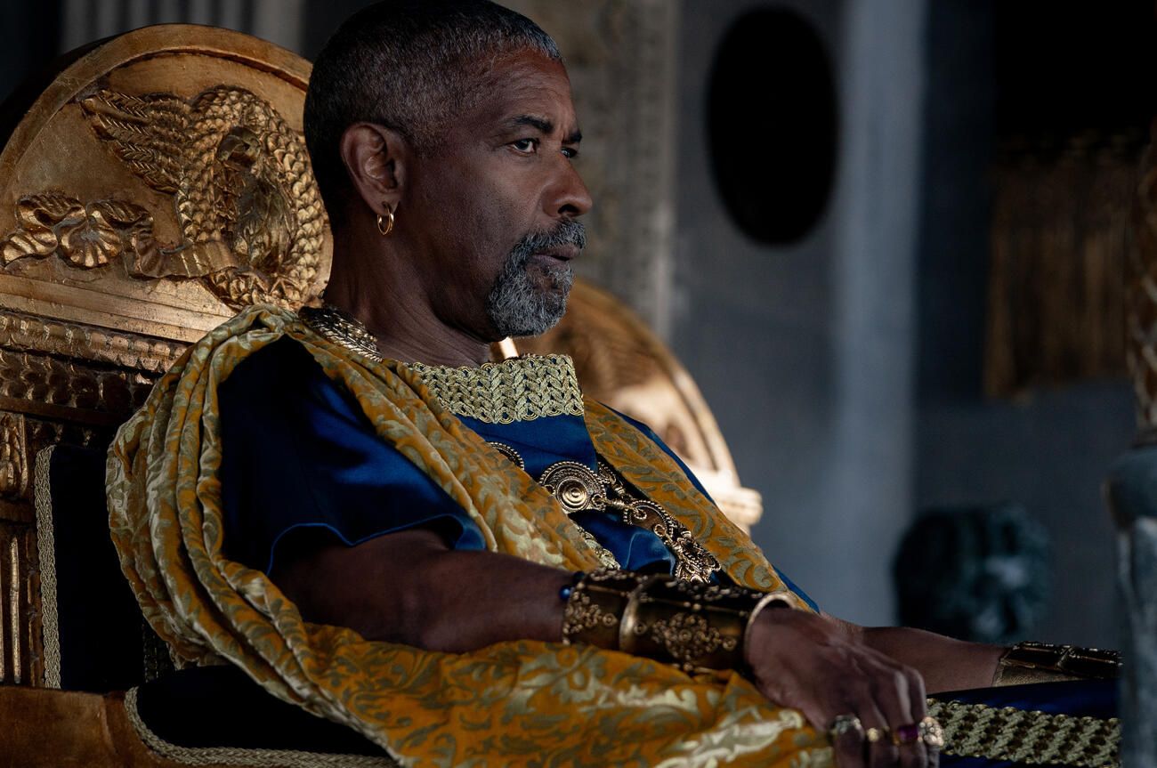 Denzel Washington thinks Ridley Scott deserves an Oscar for 'Gladiator II'