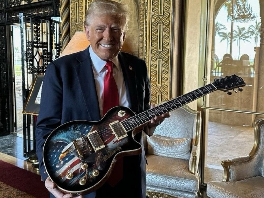 Trump Endorses Limited Edition Guitars Amidst Merchandise Expansion