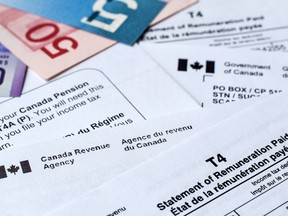 Canadá Formularios y declaraciones de impuestos sobre la renta de la organización de ingresos.