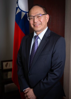 Harry Tseng, Taiwan's ambassador to Canada, in his Ottawa office on Friday, Nov. 15 2024.