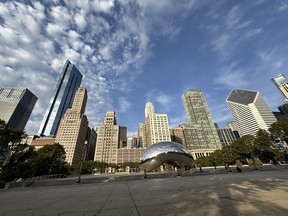 The Cloud Gate sculpture, commonly referred to as the “bean,” is a popular landmark in Chicago’s Millennium Park. IAN SHANTZ/TORONTO SUN