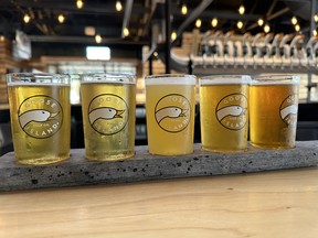 The Goose Island Brewery Salt Shed Pub has a solid beer roster. IAN SHANTZ/TORONTO SUN